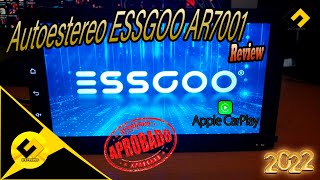 Autoestereo ESSGO AR7001 Review [upl. by Dnaltiac]