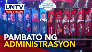 Senatorial lineup ng PBBM Administration sa 2025 Polls inanunsyo na [upl. by Muslim]