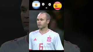 Spain vs Argentina 🤣 Extended Goals Highlights shorts sports viralvideo [upl. by Clevie]