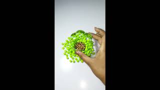 Green beads 💚🧡 song lovelike music nurserylive lovequotes school kidslive lovesongs art [upl. by Cramer171]