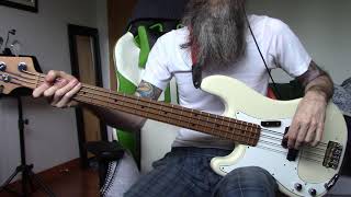 ISOLATED BASS TRACK for Potsu  Letting Go bass cover [upl. by Gildas]