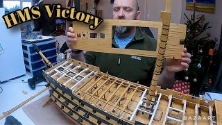 The Most Difficult Model Ship To Ever Build  Caldercraft 172 HMS VICTORY 05 [upl. by Amla]