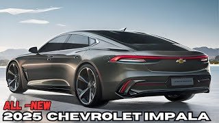 FIRST LOOK  2025 Chevrolet Impala  New Design Interior And Exterior Details [upl. by Reivilo]