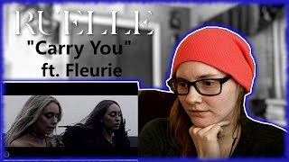 Ruelle ft Fleurie  quotCarry Youquot Reaction amp Review [upl. by Airrotal]