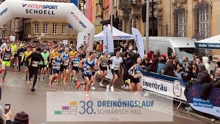 Dreikönigslauf Schwäbisch Hall 2024 [upl. by Austina]