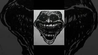 Troll face satisfying art💀 art drawing [upl. by Budwig]