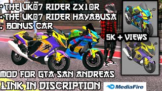 THE UK07 RIDER ZX10R AND HAYABUSA MOD  BY aditverma0001  anujff093 [upl. by Ackerley]