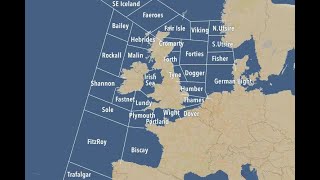 New for 2024 over an hour of BBC Shipping Forecast from April 2024 to help you tingle amp fall asleep [upl. by Avonasac]