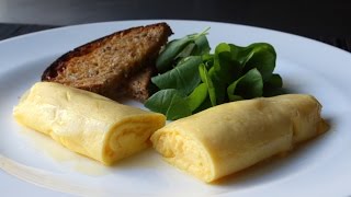 French Omelette  How to Make Soft Buttery FrenchStyle Omelets [upl. by Maisey946]