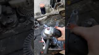 How to remove gasket Maker the fast way dieselmechanic mechanic automobile smallenginerepair [upl. by Eohce97]