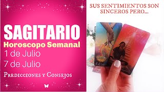 ⭐️SAGITARIO ESTO PASA CUANDO HABLAS CLARO 😳😱 Horóscopo Tarot Semanal [upl. by Innus]