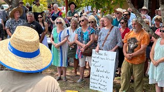 Protest outside Kyogle Council Chambers [upl. by Gerita686]