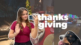 THANKSGIVING USA as an exchange student 🇺🇸 Auslandsjahr USA  Natalie Vlog 4 [upl. by Marfe]