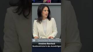 Annalena Baerbock im Bundestag [upl. by Mayce]