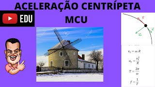 Aceleração centrípeta exercício [upl. by Rhpotsirhc]