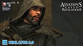 Winlator 80  ASSASSINS CREED REVELATION  Snapdragon 680 [upl. by Wimsatt]