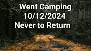 Camping Mystery amp Tragedy 10122024 Moose Creek MT [upl. by Ier]