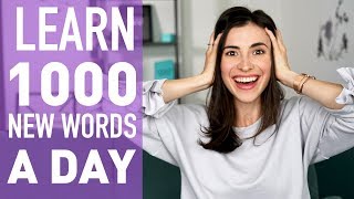 HOW TO LEARN 100 ENGLISH WORDS A DAY ENGLISH VOCABULARY WITH MARINA MOGILKO [upl. by Ecyak]