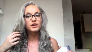 Tuto Comment obtenir des cheveux gris  How to get grey hair [upl. by Bandeen]