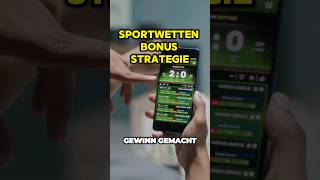 Sportwetten Bonus Strategie sportwetten matchedbetting surebets valuebets [upl. by Ayekan997]