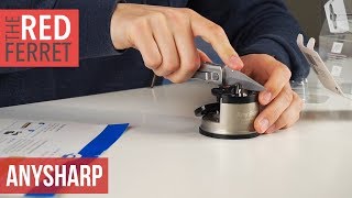 AnySharp  Worlds Best Knife Sharpener REVIEW [upl. by Sirroned]