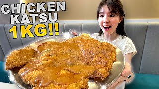 MAKAN CHICKEN KATSU RAKSASA BERAT 1 KG [upl. by Gagne]