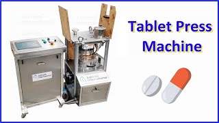 Tablet Press Machine Tablet Compression Machine Tablet Making Machine [upl. by Jaworski]