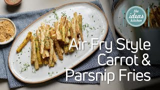 Air Fry Style Carrot amp Parsnip Vegetable Fries [upl. by Gnanmos]