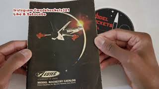 1971 Estes Catalog A Look Inside moderockets321 [upl. by Inek]