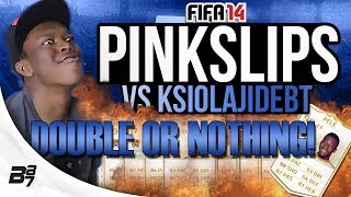 DOUBLE OR NOTHING PELE PINKSLIP VS KSI  FIFA Ultimate Team [upl. by Cown]