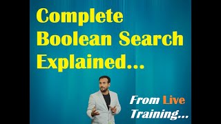 Discover The FULL Boolean Search String Secrets  Requirement Understanding  IT Role  Recruiting [upl. by Atinrehs]