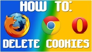 HOW TO DELETE COOKIES ON MOZILLA FIREFOXGOOGLE CHROMEOPERA  2013 [upl. by Macmullin]