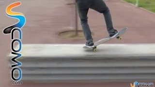 Hacer un manual  Trucos básicos de skate [upl. by Eniamzaj]