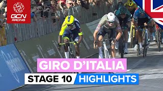 History Is Made  Giro DItalia 2022 Stage 10 Highlights [upl. by Akehsar]