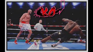 Tyson Fury vs Dillian Whyte KO BBC [upl. by Obelia442]