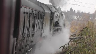 46233 Duchess of Sutherland  London Kings Cross to Lincoln amp Return 11216 [upl. by Geerts42]