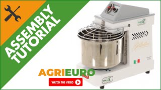 Famag Grilletta IM 510VHH spiral mixer  10 speeds  Customers operating video [upl. by Obrien]