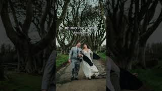 this couple eloped in ireland to get the most epic wedding portraits [upl. by Akinhoj]