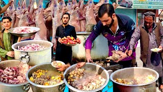 AMAZING AFGHANI STYLE KABULI PULAO RECIPE AT RESTURANT  Street Style Restaurant Different Foods [upl. by Riamo]