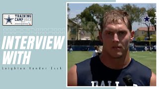 Leighton Vander Esch Feels Good to Play Some Real Football  Dallas Cowboys 2023 [upl. by Sammie]