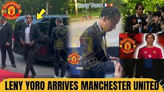 quotMANCHESTER UNITED WELCOMES LENY YORO MEDICALS AND PRESEASON EXCITEMENTquot [upl. by Gardal719]