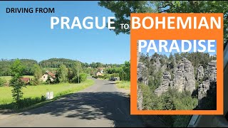 Driving from Prague to Bohemian Paradise Prachov Cliffs  Central Europe Road Trip Campervan EP 3 [upl. by Dnalyag444]