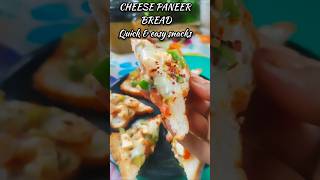 CHEESE PANEER BREAD RECIPE QUICK amp EASY SNACKS homemade vairal shorts recipe 27 September 2024 [upl. by Knorring]