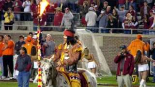 Greatest Traditions in College Football  Chief Osceola Renegade and the Warchant [upl. by Ronnoc375]