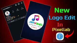 How To Make YouTube Channel Logo in Pixelleb Logo Editing New 2024 [upl. by Clywd]