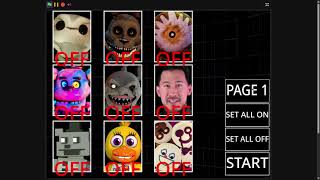 Ultra Custom Night  Scratch Edition My version  ALL ON Completed [upl. by Yttik755]