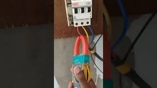 Tong tester 💪 motor starters panel💡💡💡🔥 [upl. by Koziel]