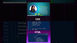 portfolio website using html and css only Easy tutorial  portfolio website project [upl. by Davon]