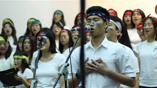 BABA YETU The Lords Prayer  Singapore amp Malaysia Combined Choir [upl. by Asiar552]