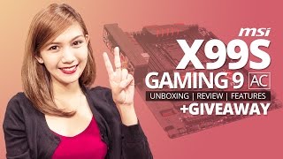 MSI X99S GAMING 9 AC  Unboxing  Overview  Features  Streaming Engine [upl. by Natika]